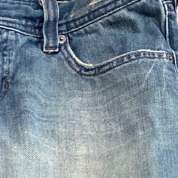 Vintage Y2K Abercrombie & Fitch Wide Leg Light Wash Jeans - Picture 5 of 16